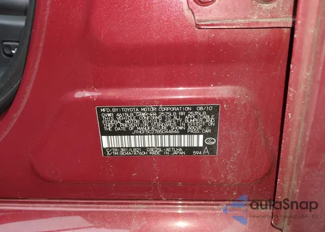 2011 Lexus Is 250 from USA, damaged, VIN JTHCF5C27B5044846